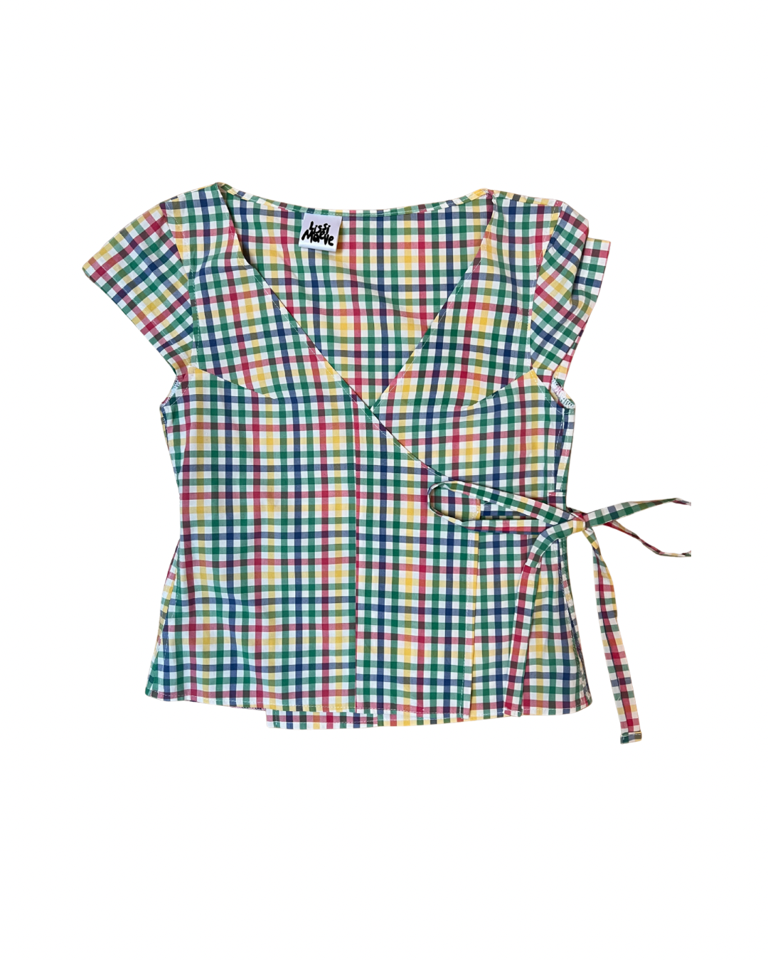 Lyla Wrap top (small)