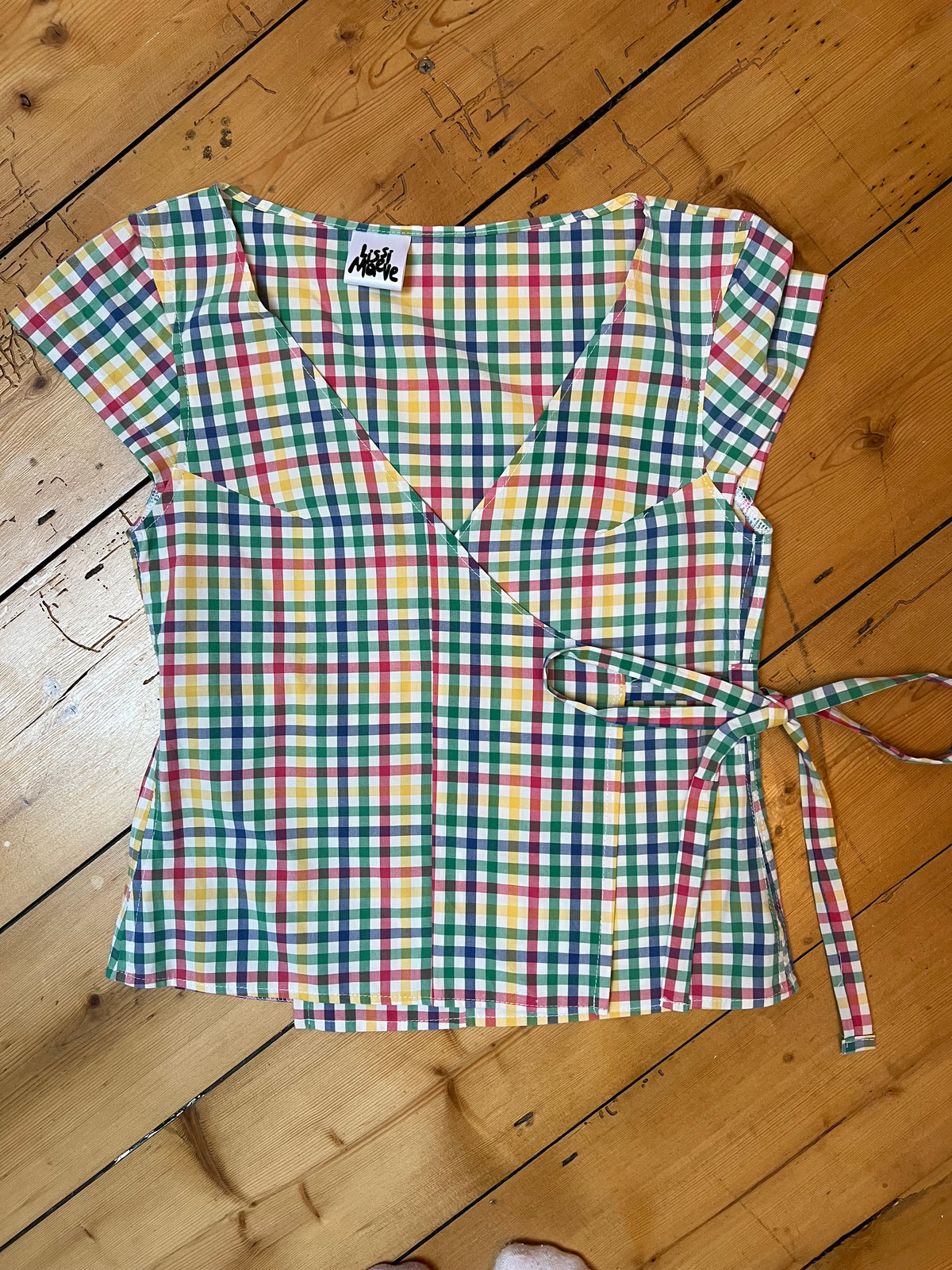 Lyla Wrap top (small)