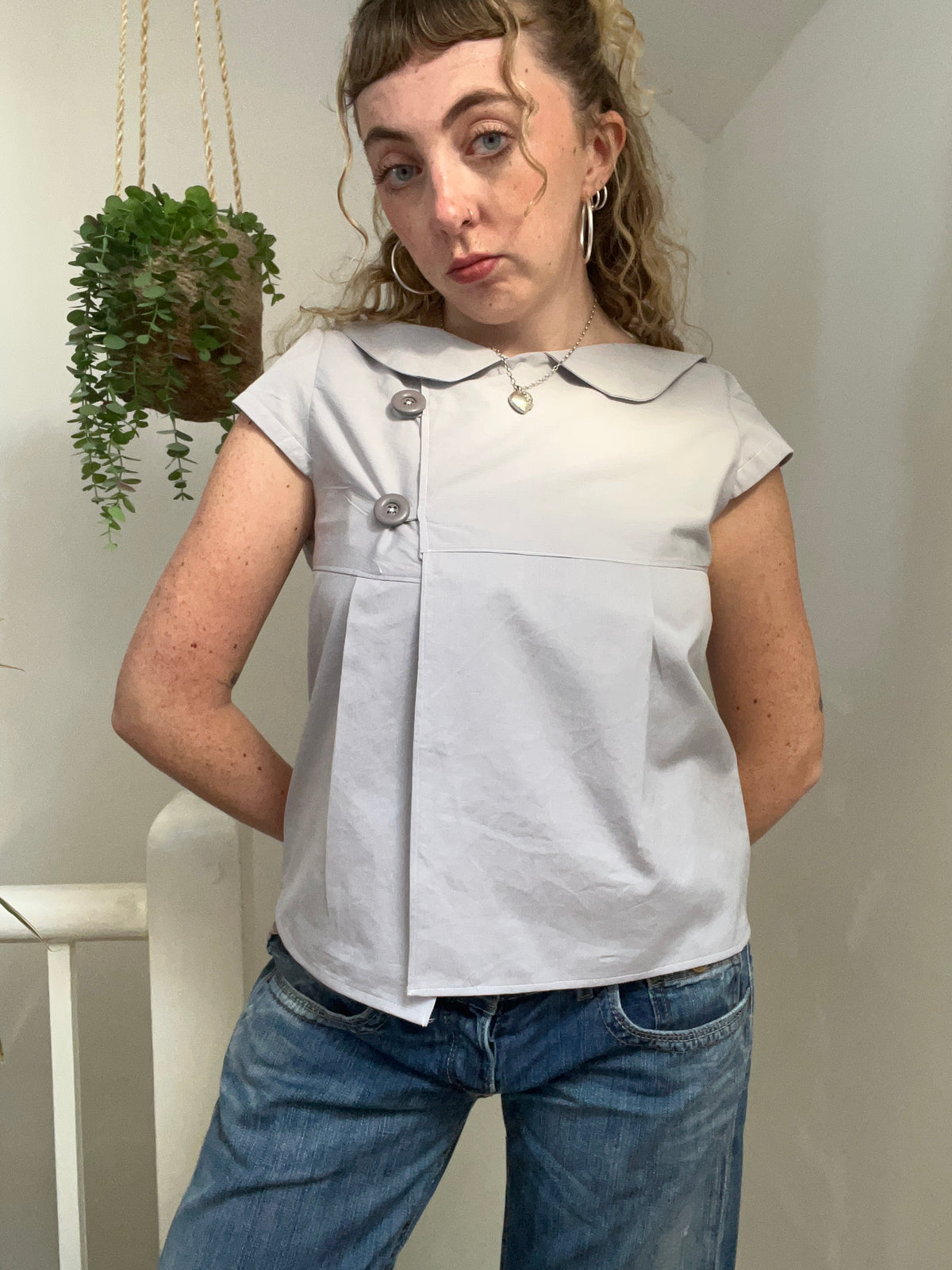 Babydoll button top (medium)