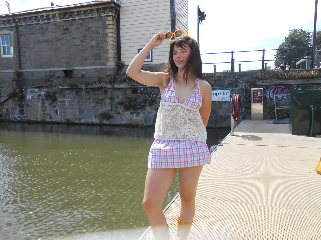 lace top and skort set (medium)