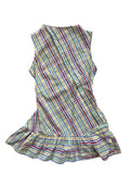 Asymmetric button up dress