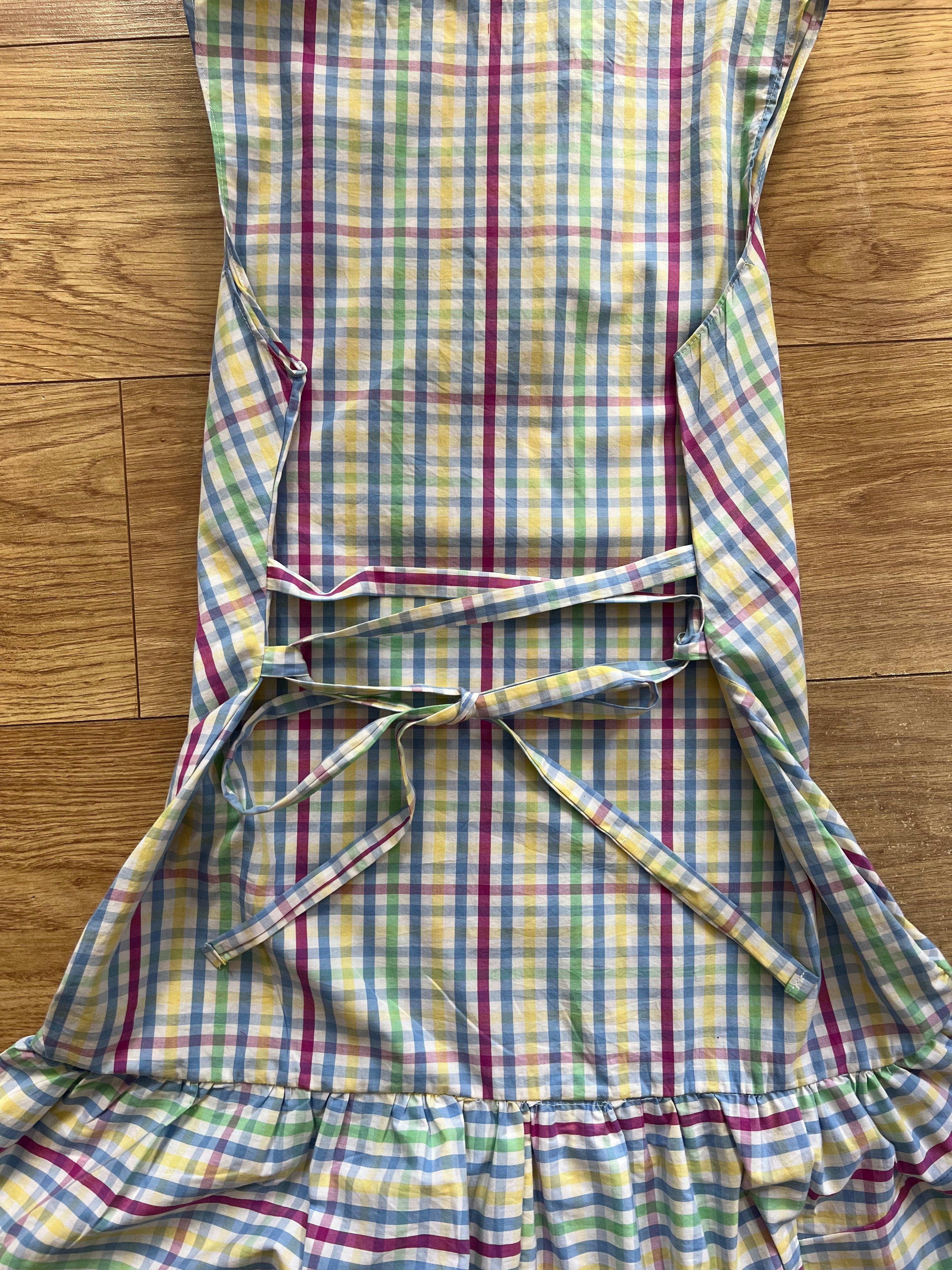 Asymmetric button up dress