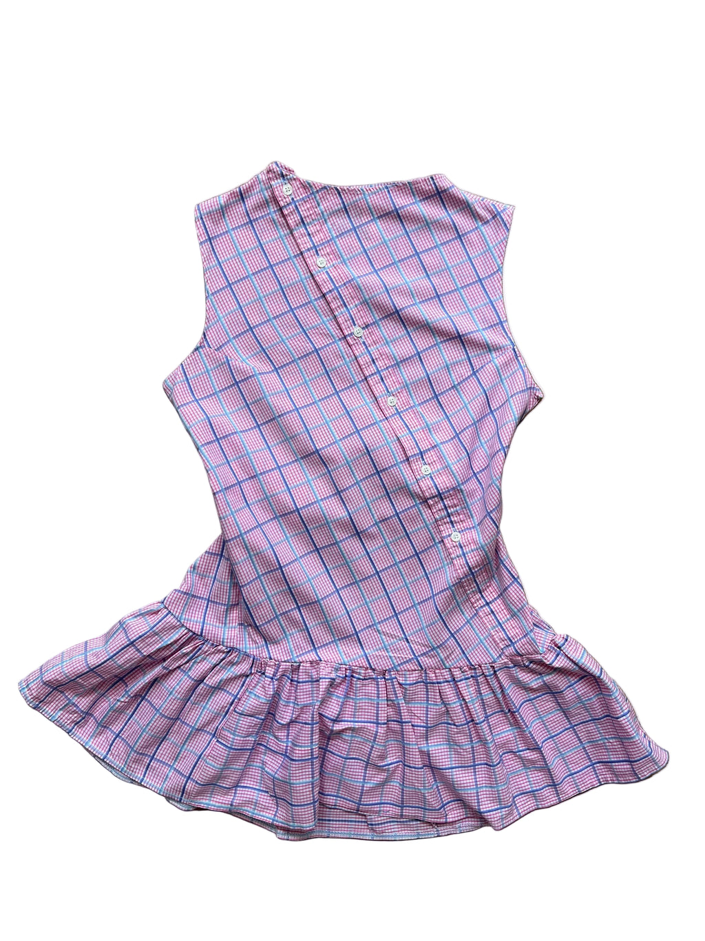 aysmmetric button up dress