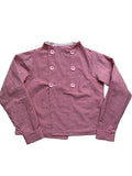 Peacoat style gingham jacket